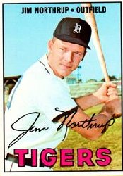 1967 Topps Baseball Cards      408     Jim Northrup
